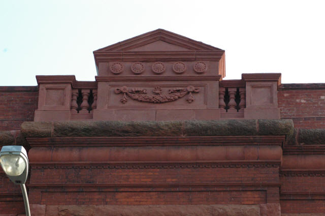 South Pediment Finished